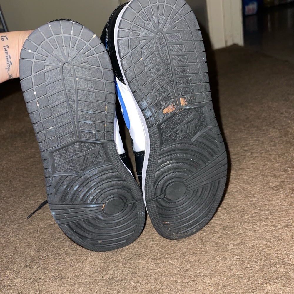 Jordan1 Mid White Racer Blue - Picture 4 of 5